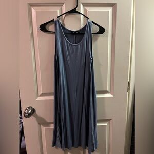 Express Blue Sleeveless Lightweight Dress
